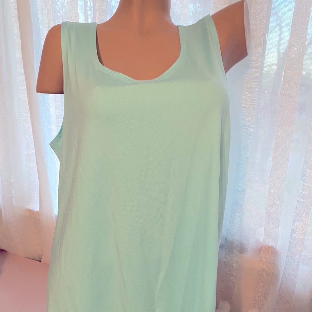 NWT Additions by Chico’s Aqua Microfeel Tank 3